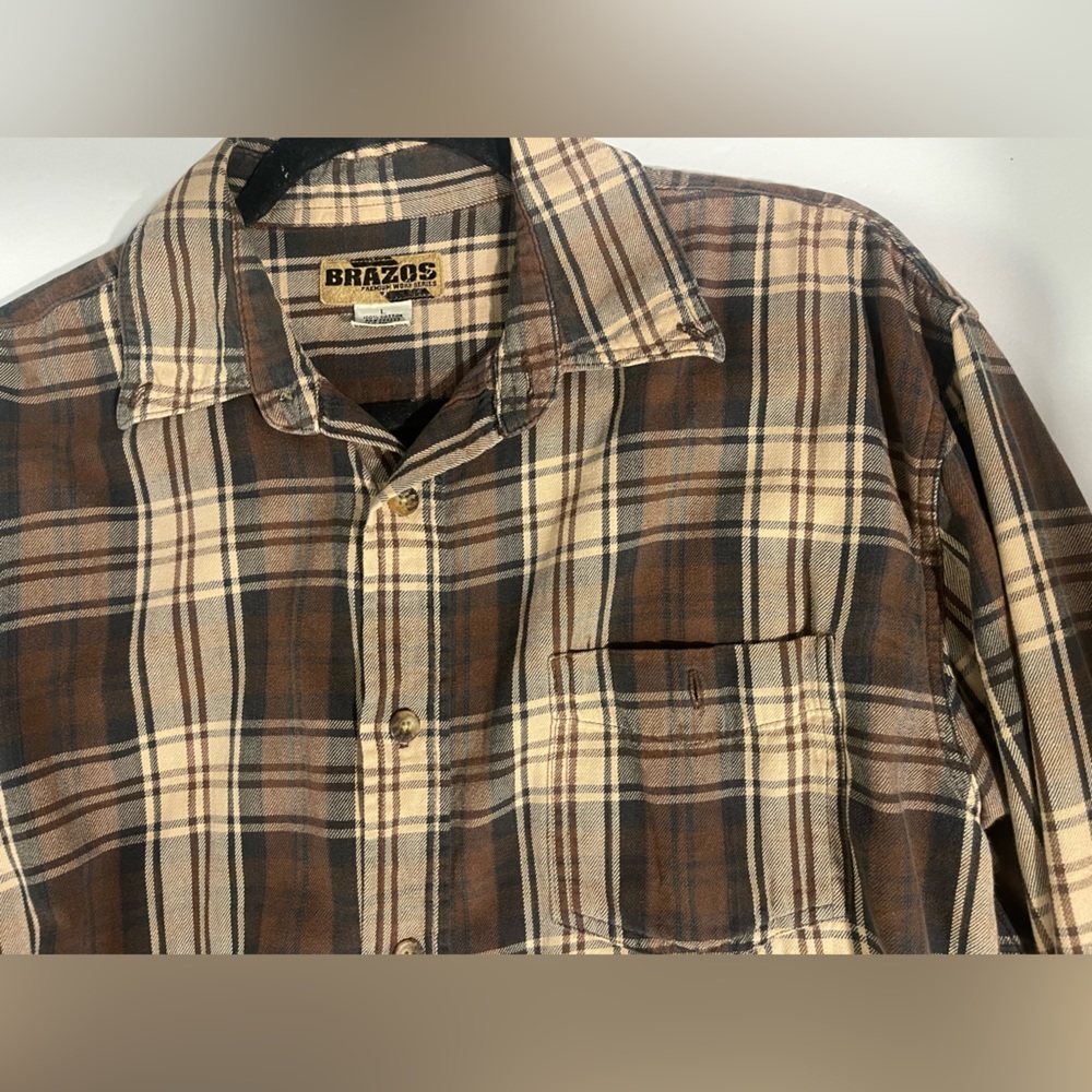 Brazos flannel shirt